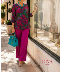 Diva Usa - Button Up Knit Top