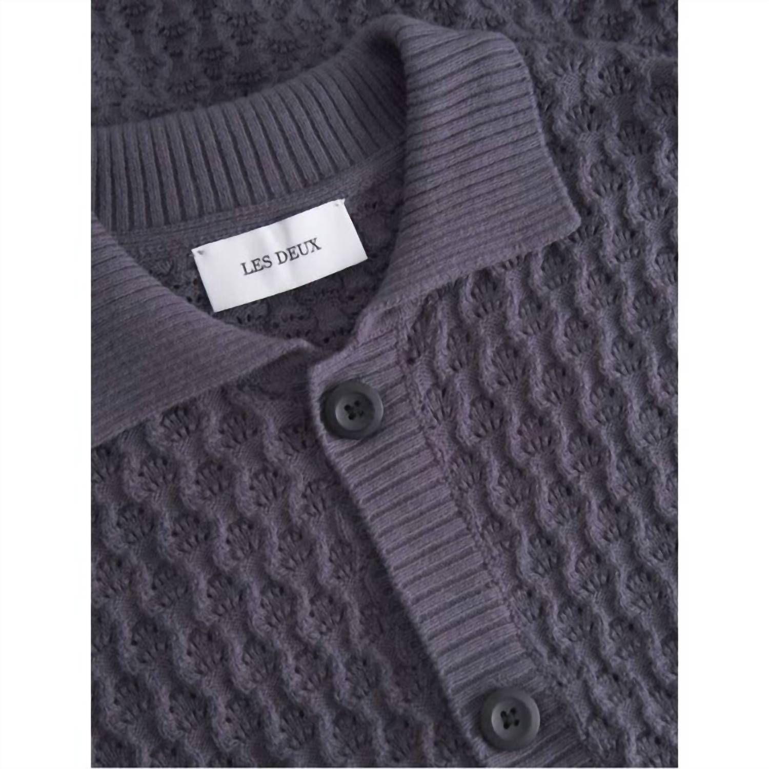Les Deux - Men's Gespertus Short Sleeve Knit Shirt