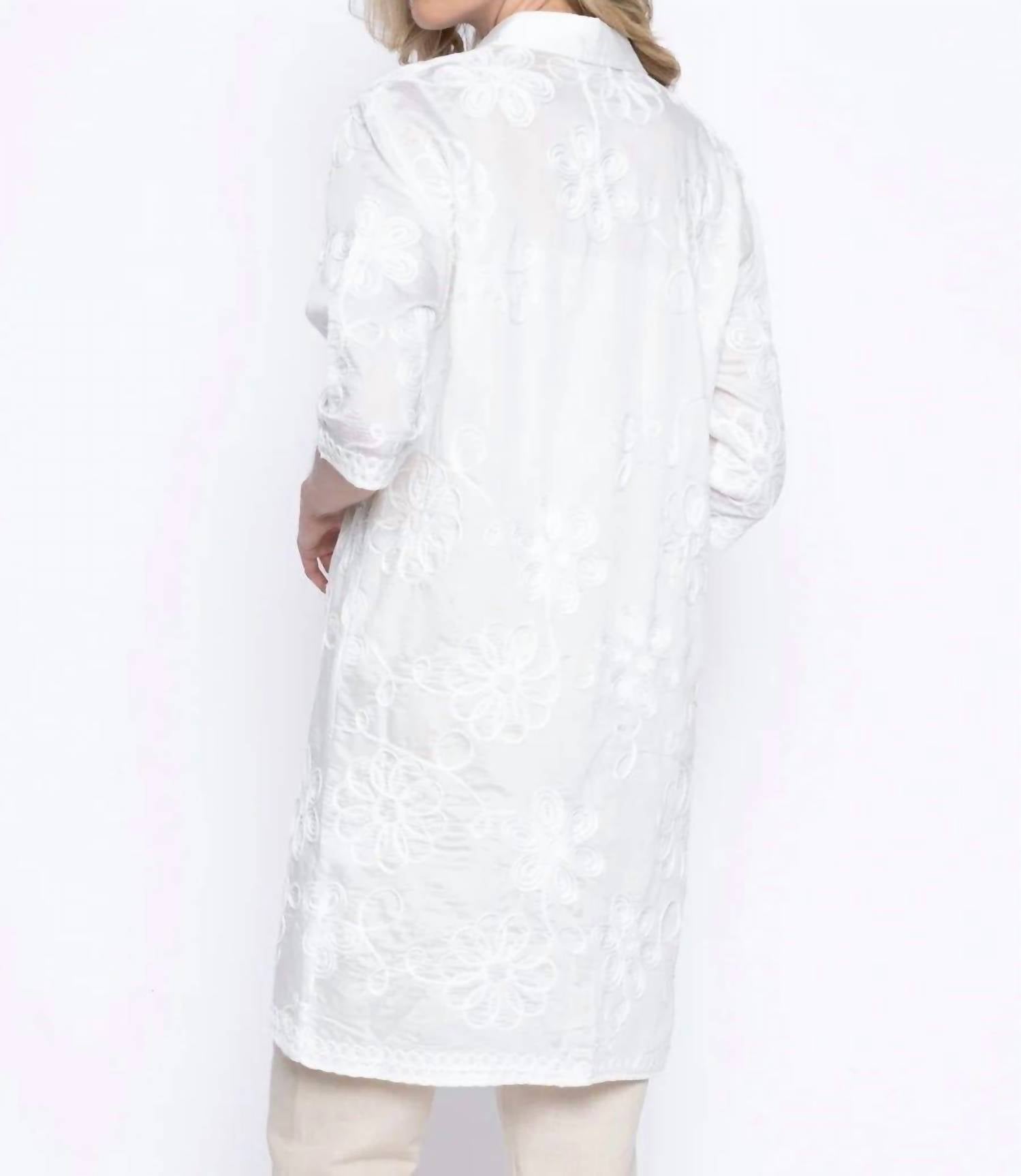 Picadilly - Long Embroidered Shirt