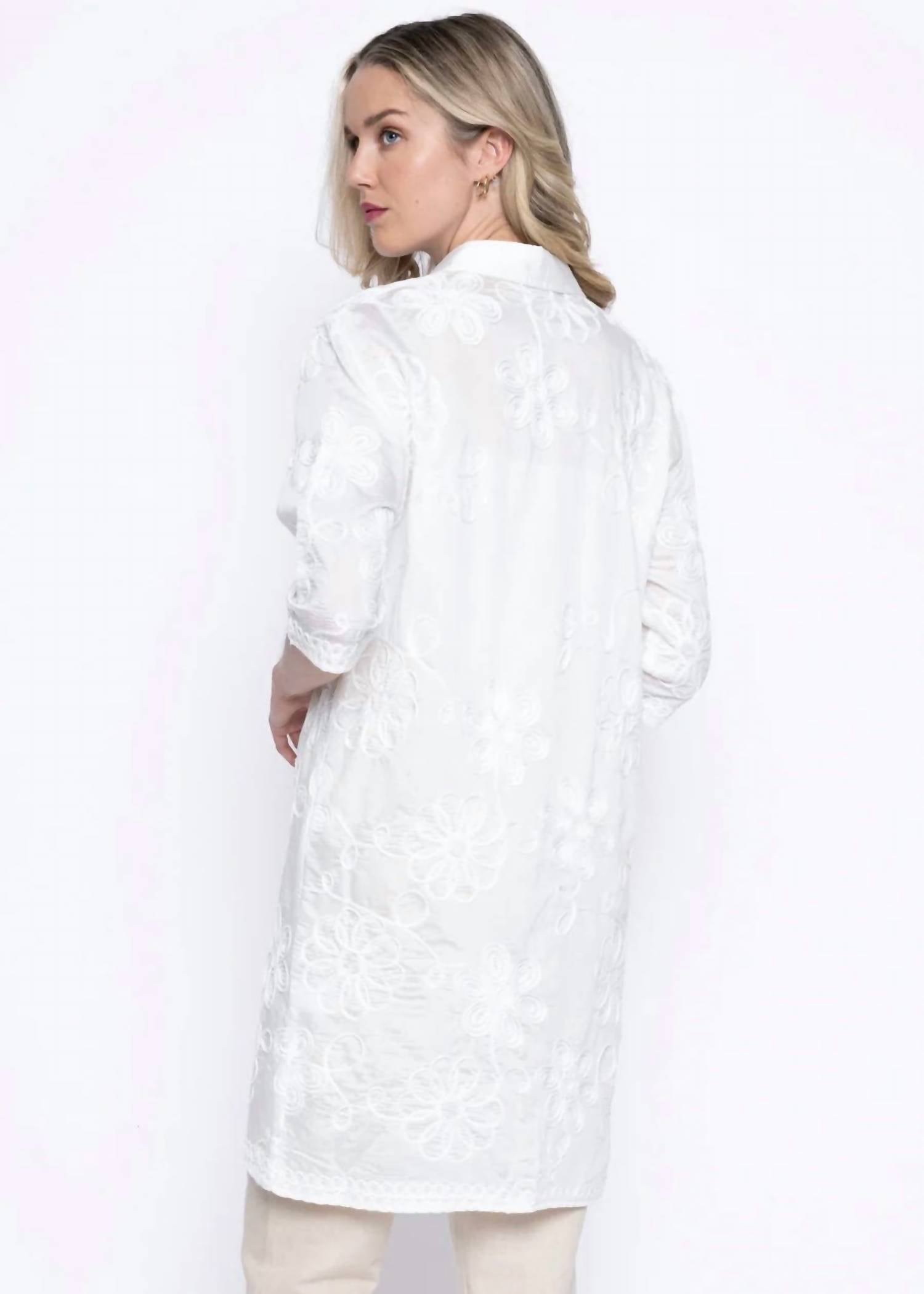 Picadilly - Long Embroidered Shirt