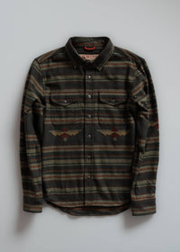 Iron & Resin Men's Lawland Shirt in black - men's long sleeve top