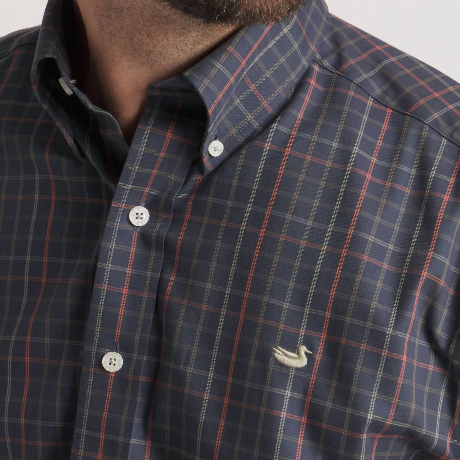 Southern Marsh - Chateau Windowpane Shirt