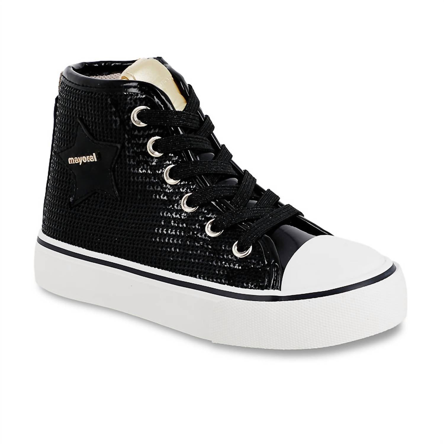 Mayoral - Kids Platform Sequined Shoes