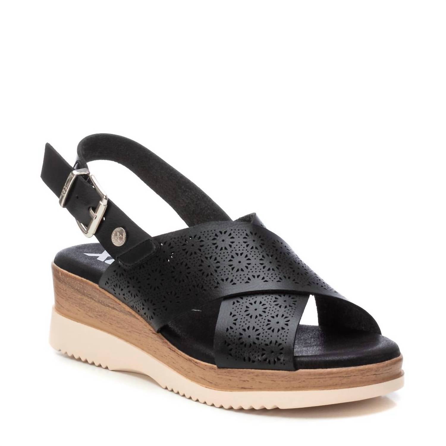 Xti - Women's Pu Wedge Sandal