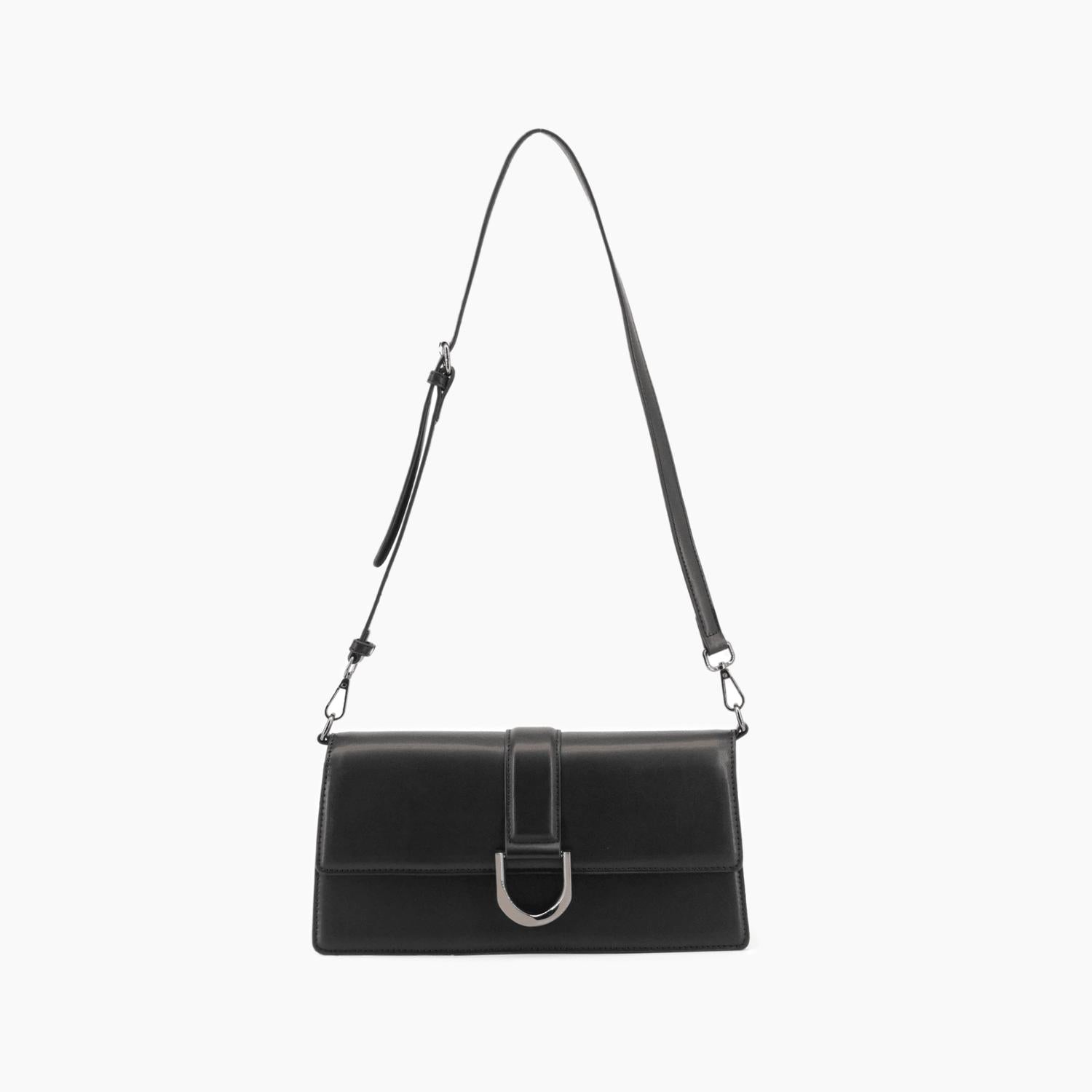 Like Dreams - Women's Georgie East West Buckle Shoulder Bag