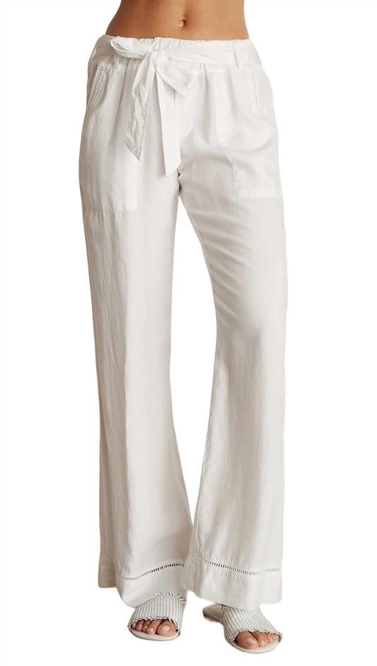 Bella Dahl - Belted Pocket Wide Leg Pant