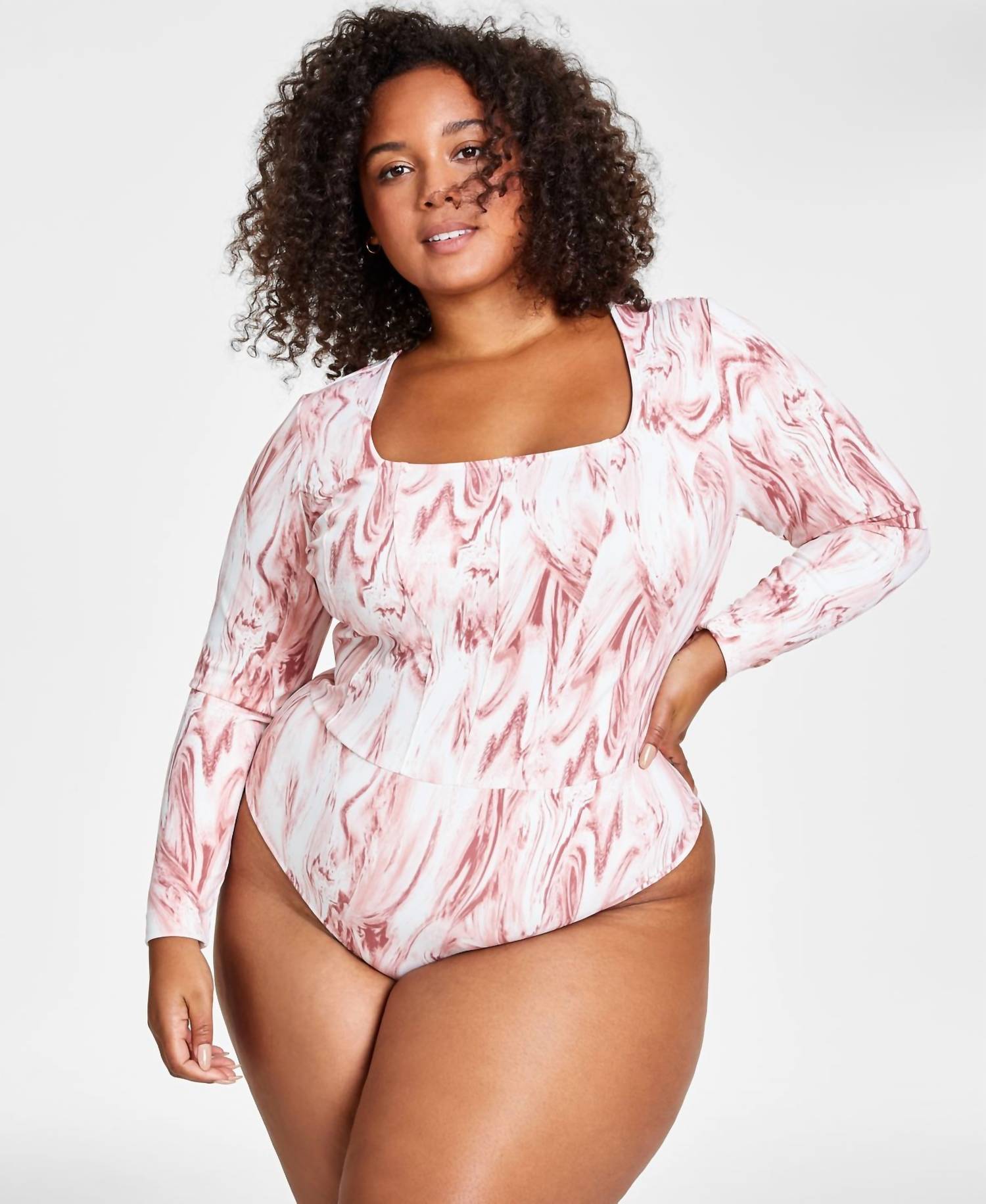 Jenni By Jennifer Moore - Long-sleeve Bodysuit