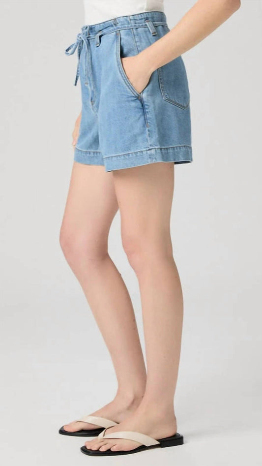 Paige - Anessa Tie Waist Denim Short
