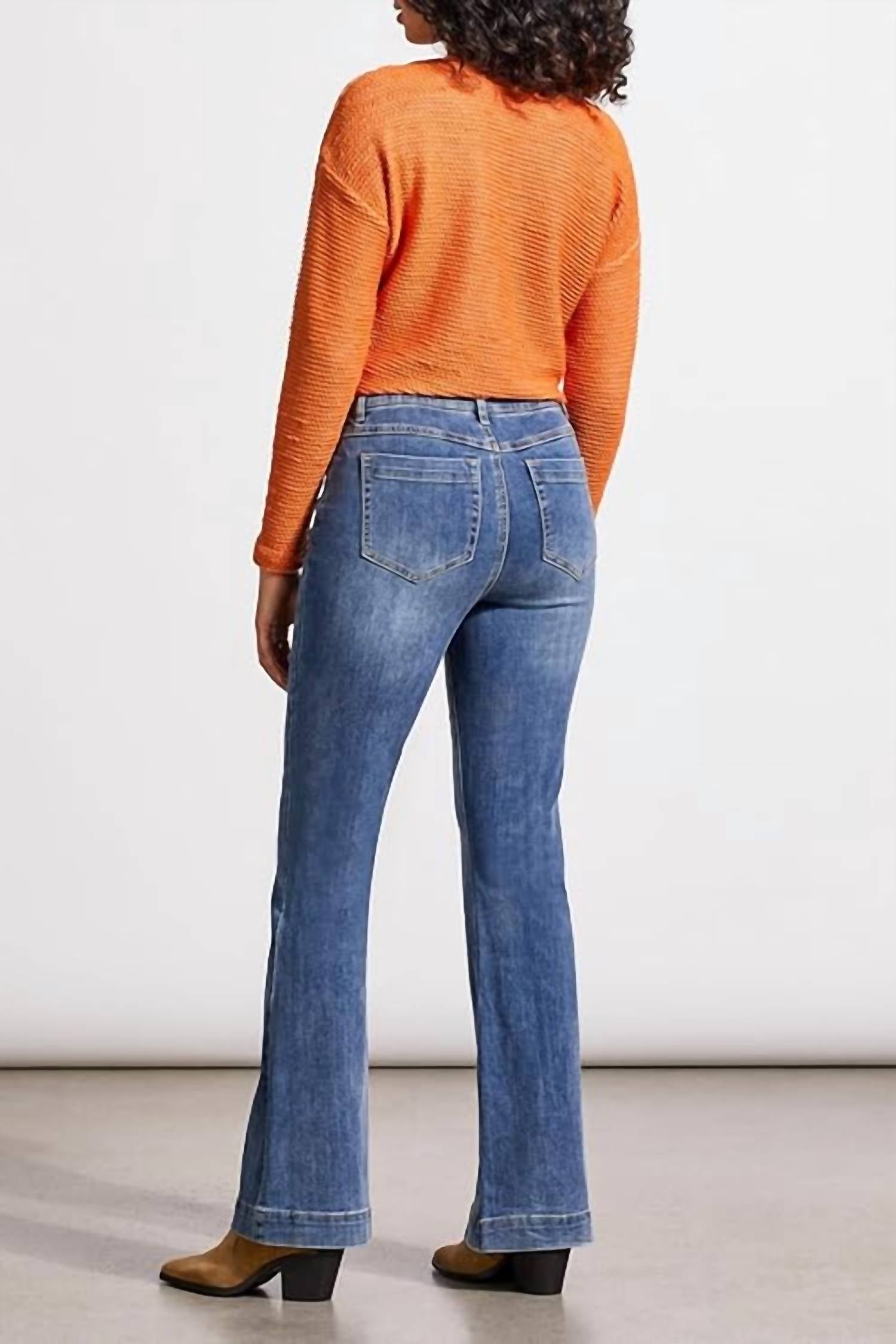 Tribal - Audrey Pull On Flare Jean