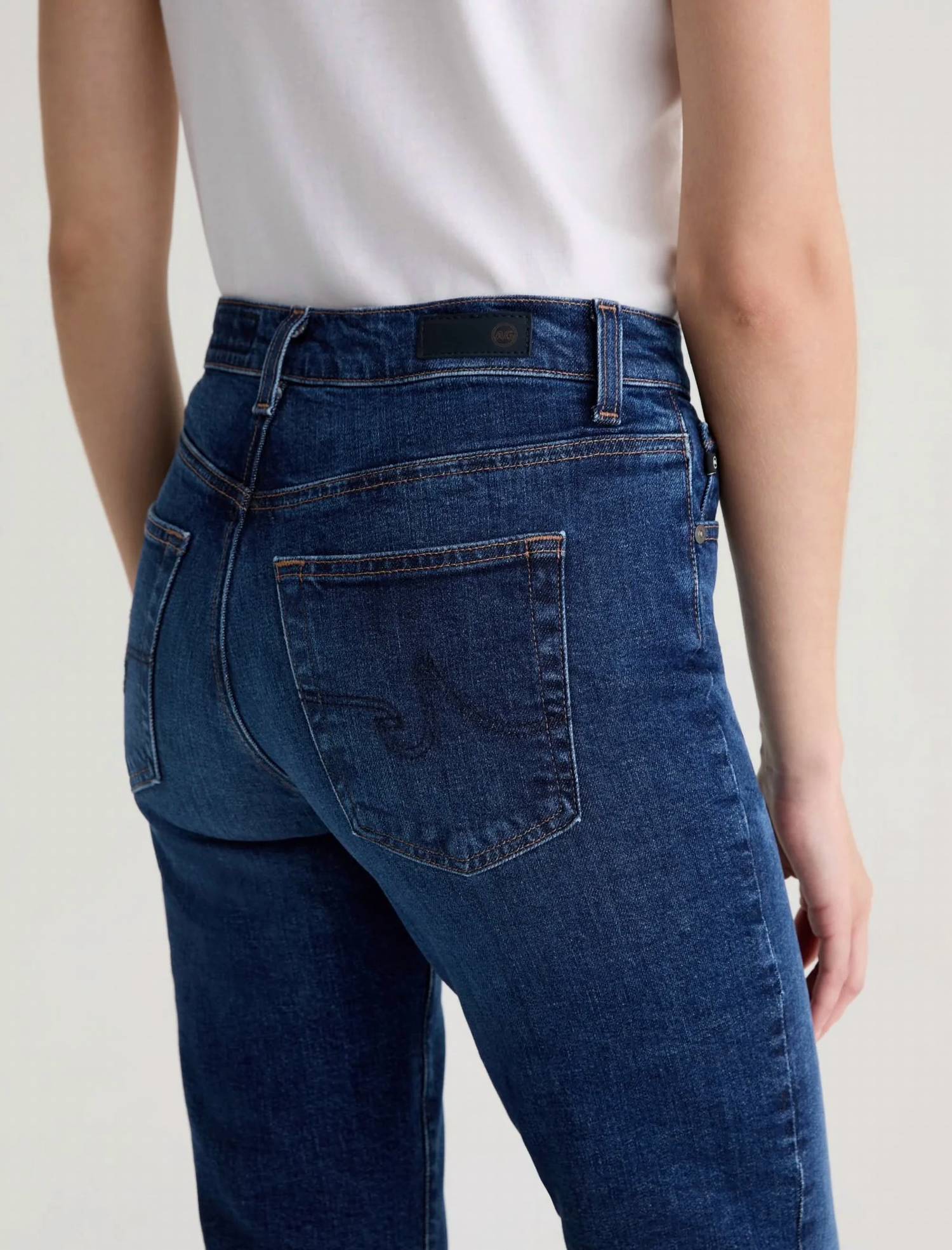 Ag Jeans - Brinley Mid-rise Straight Jeans