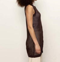 Sanctuary Long Openwork Crochet Vest in mesa - women's jacket - view 4