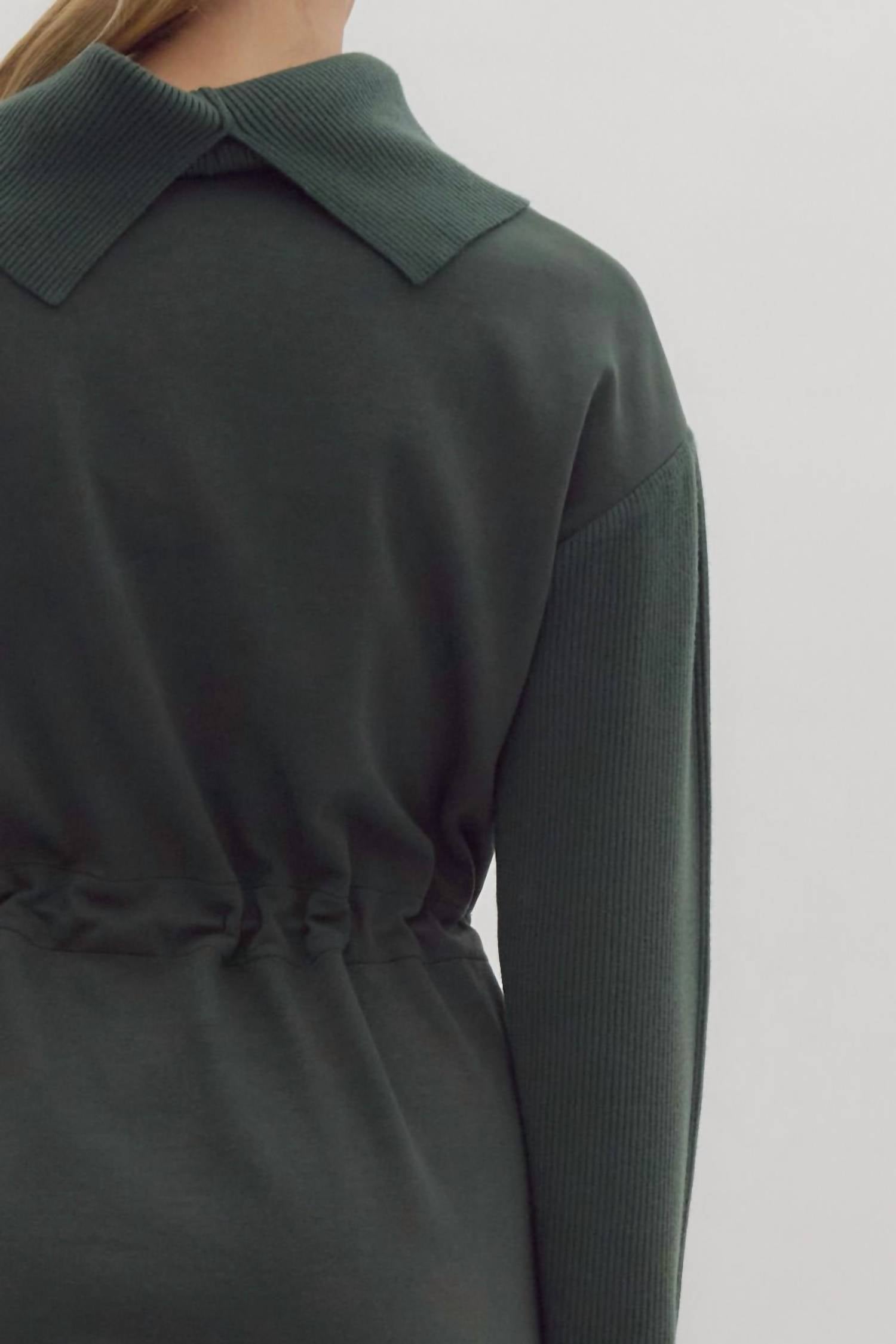 Entro - What You Don't See Cowl Neck Sweater Dress