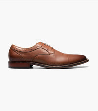 STACY ADAMS Men's Maddox Cap Toe Oxfords in chocolate - men's shoe - view 5