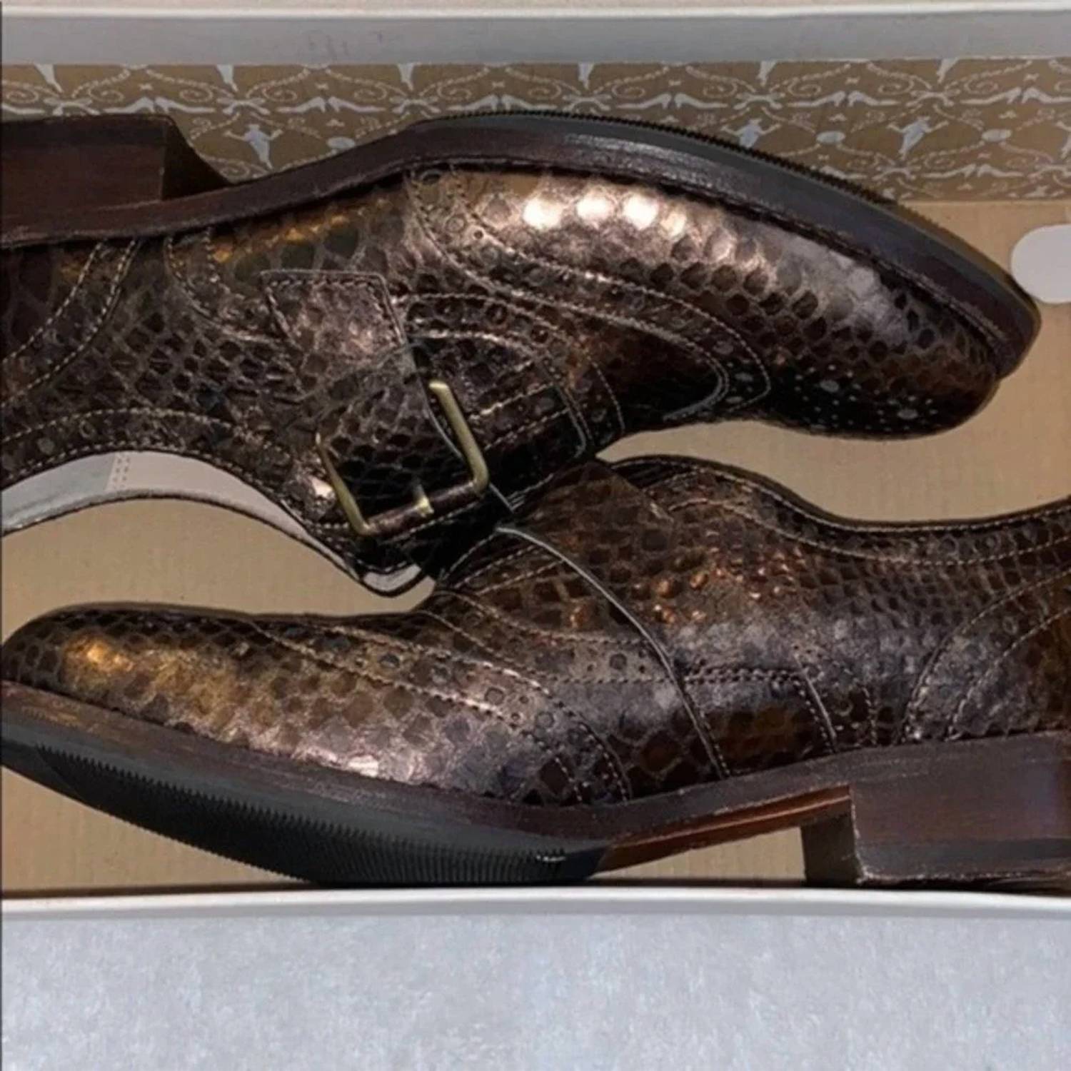 Clarks - Women's Shiny Leather Loafers