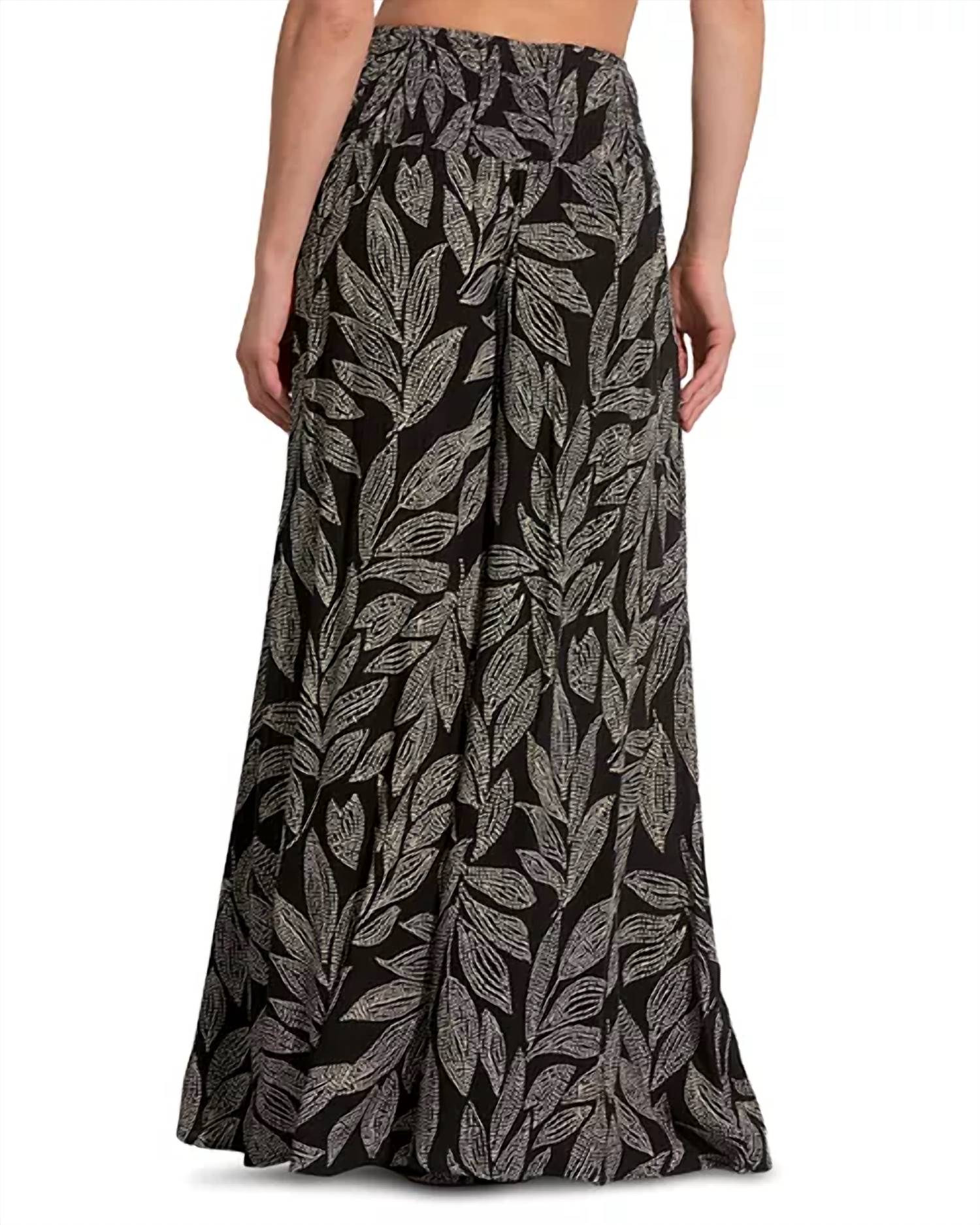 Elan - Cartagena Print Palazzo Pants