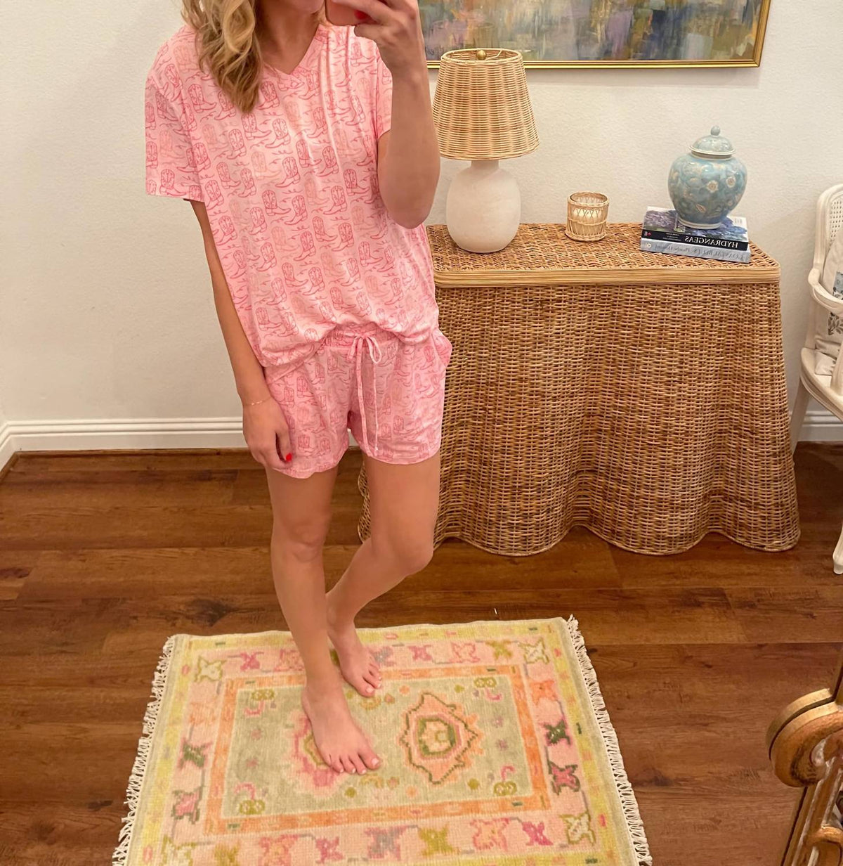 Michelle Mcdowell - Ali Cowboy Boot Short Pajama