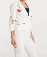 Cinq A Sept - Floral Vine Le Petit Khloe Blazer