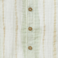 Burt'S Bees - Baby Boy's Pacific Stripe Romper