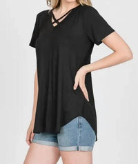 Heimish Usa - Criss Cross Strappy Top