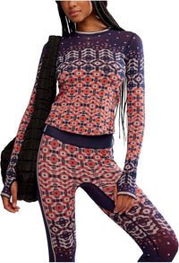 Free People - Myoko Jacquard Base Layer Top