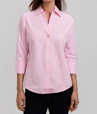 Foxcroft - Paityn 3/4 Sleeve Top