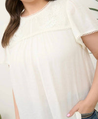 Blu Pepper - The Saffron Lace Top
