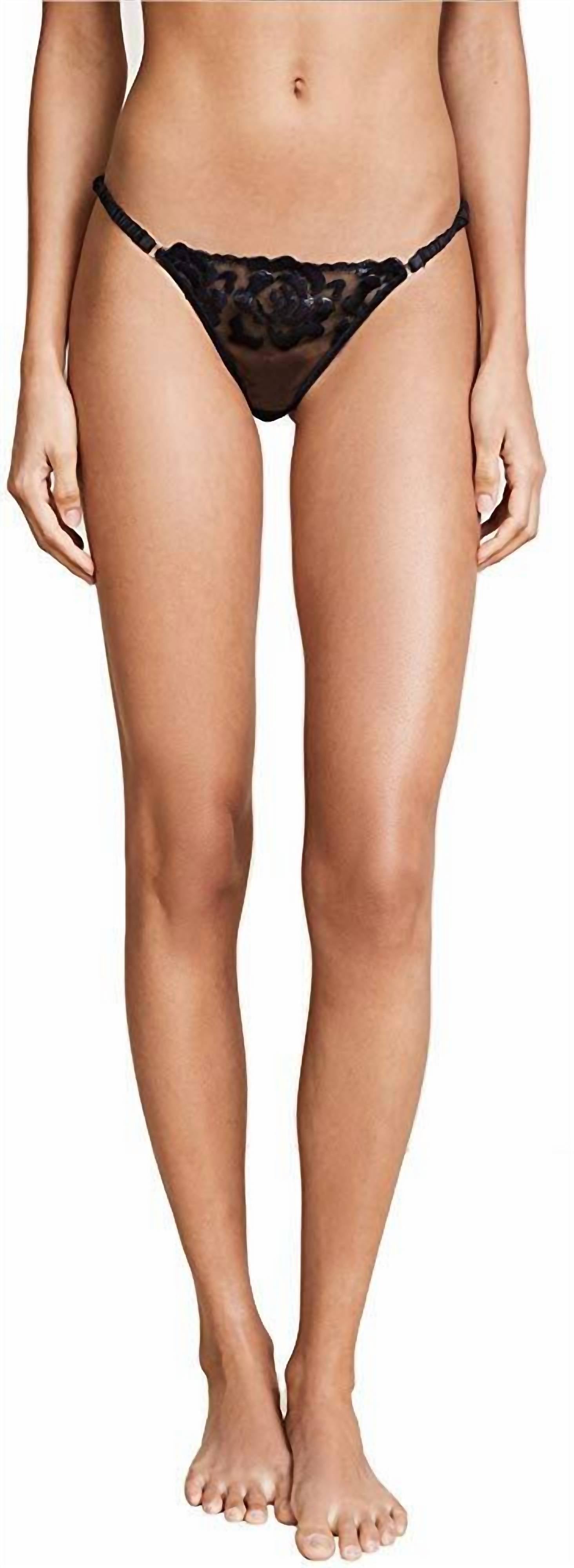 Kendall + Kylie - Women's Cheeky Mesh Bottoms