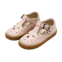 Oldsoles - Girl's 4022 Royal Pave T-strap Sneakers