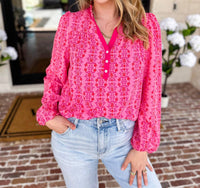 Mary Square - Gianna V-neck Top