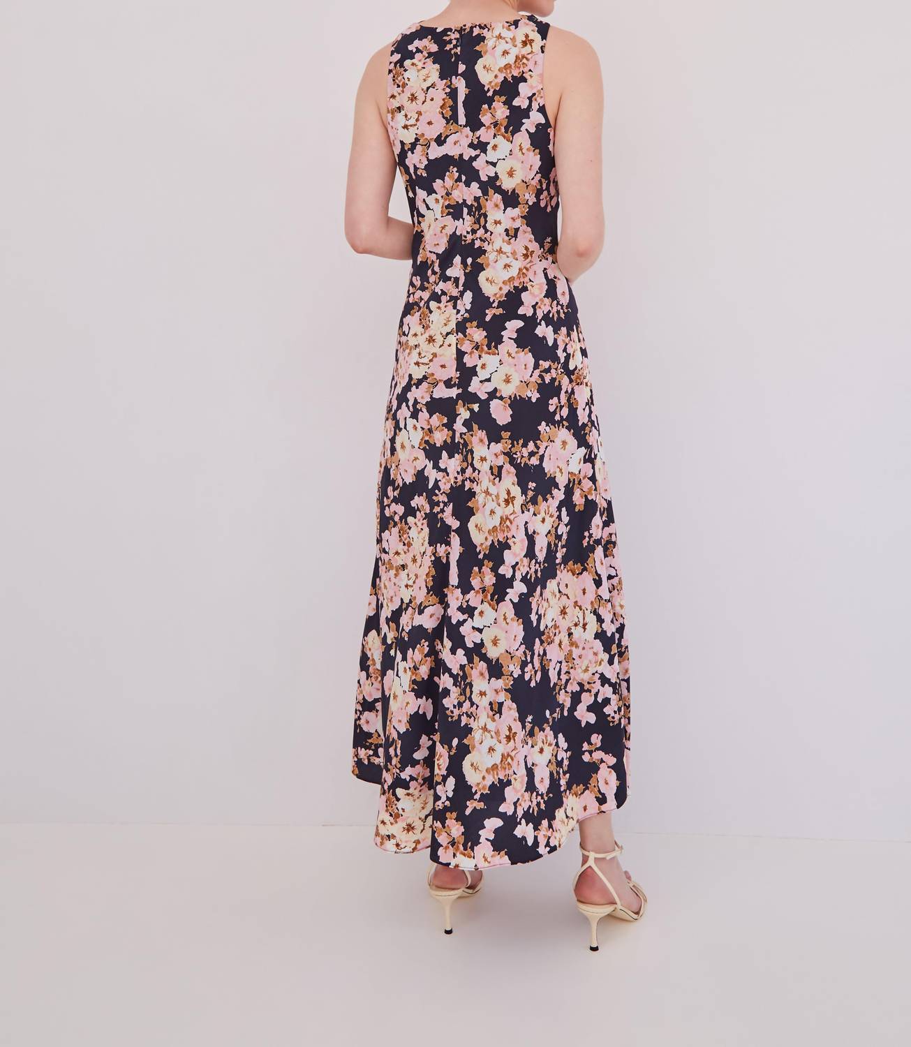 Cara Cara Crystal Dress in wildair navy - women's dress - detail view
