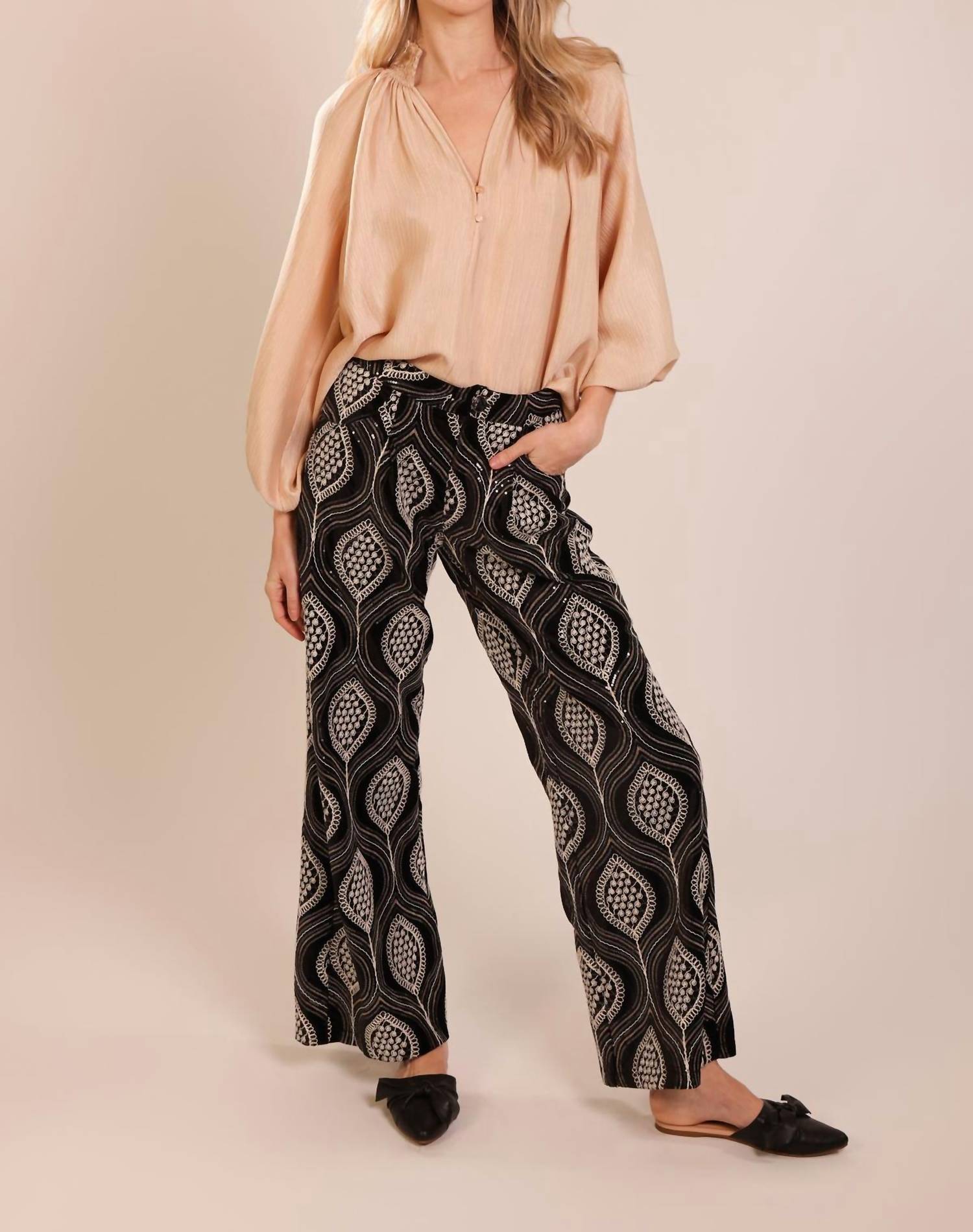 Traffic People - Madding Long Sleeve Blouse