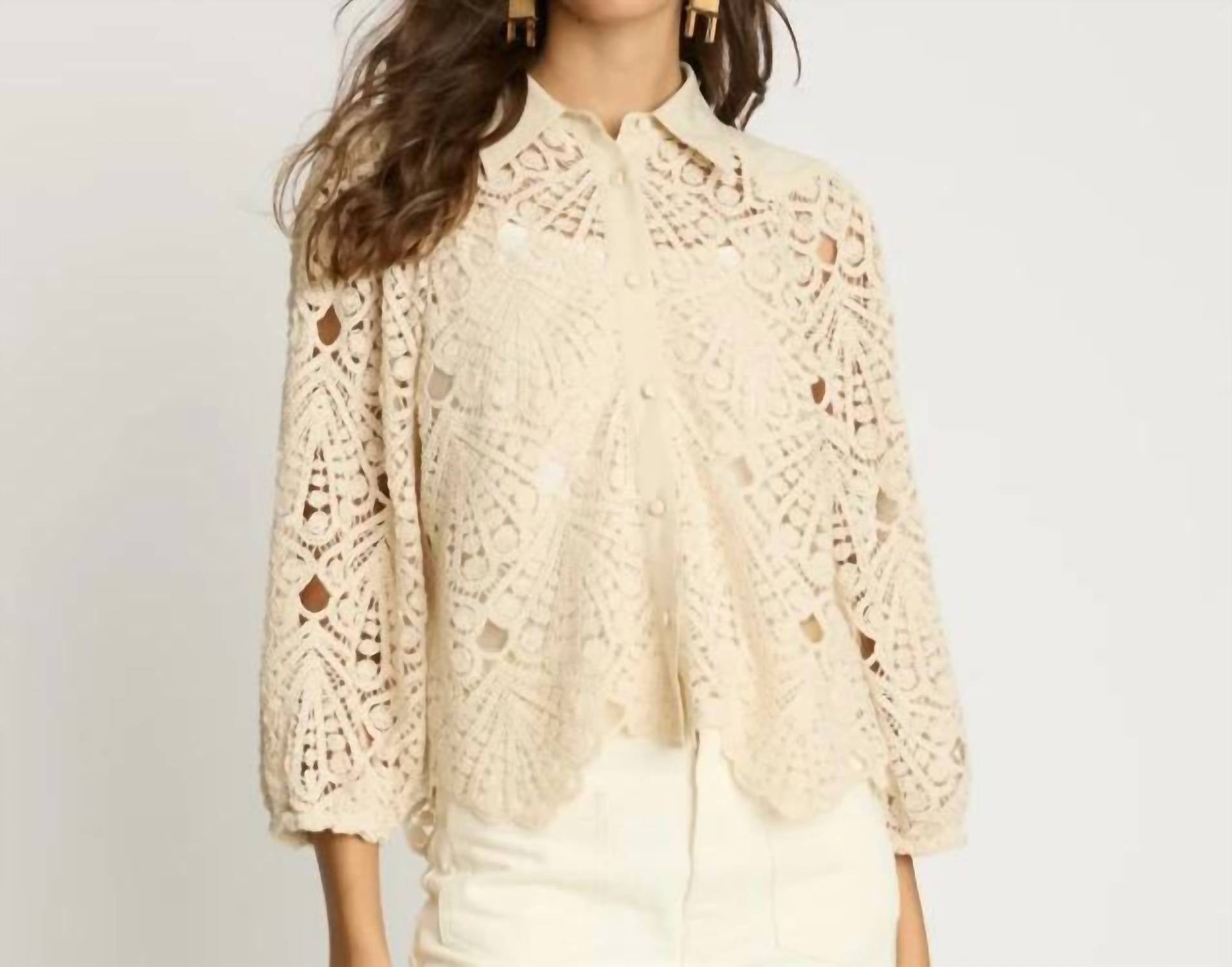 Caballero - Juliette Button-front Blouse