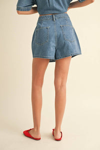 Miou Muse - Women's Button Pockets Skort