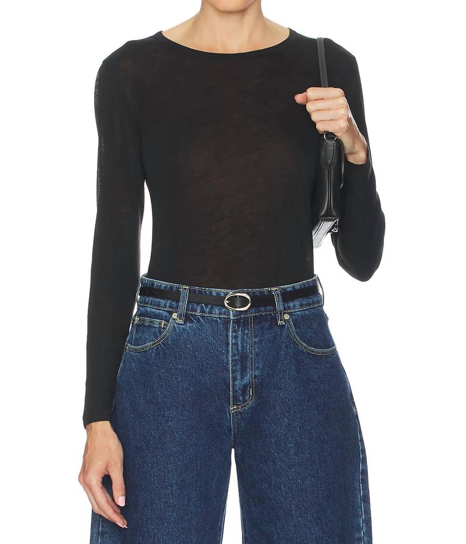 Anine Bing - Sylvie Long Sleeve Tee