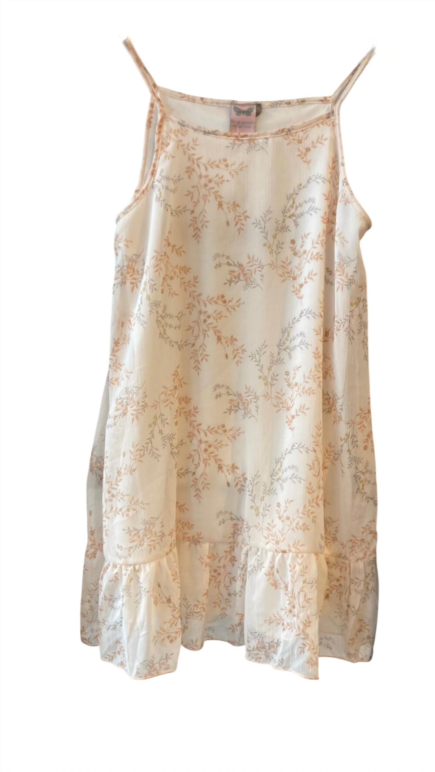 For All Seasons - Girl's Floral Slip Dress
