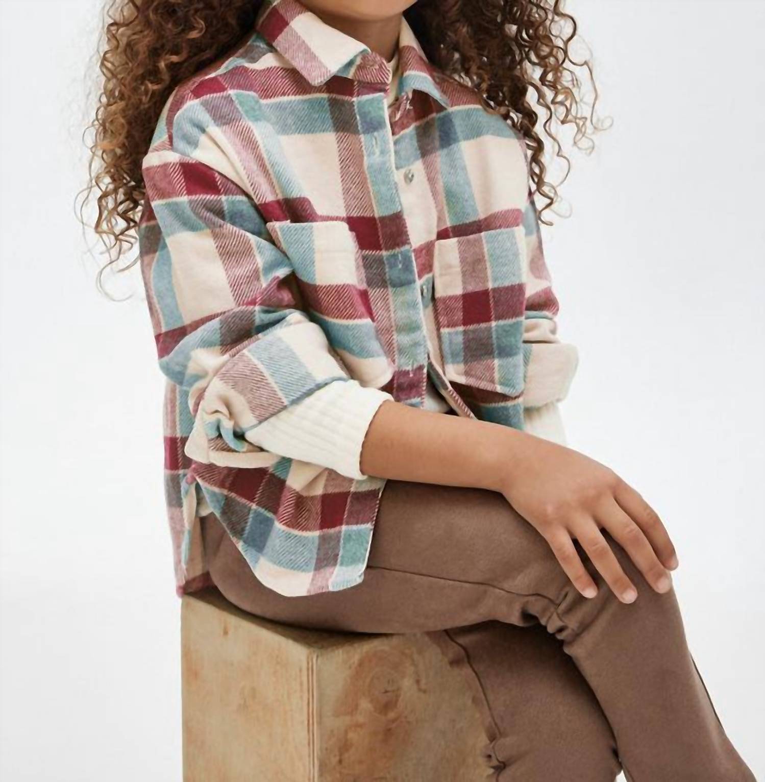 Mayoral - Checked Overshirt