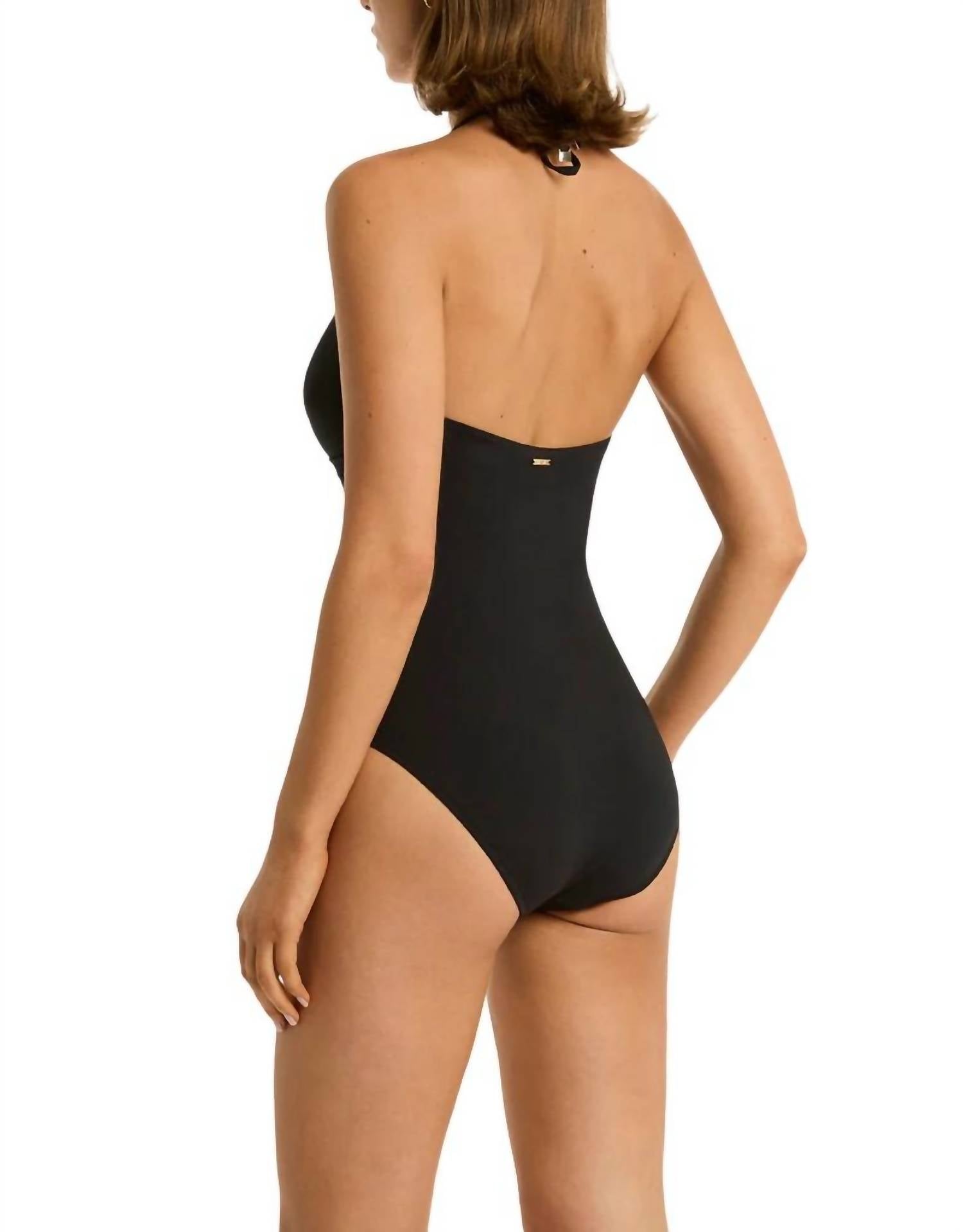 Sea Level Australia - Drift Longline Halter One Piece