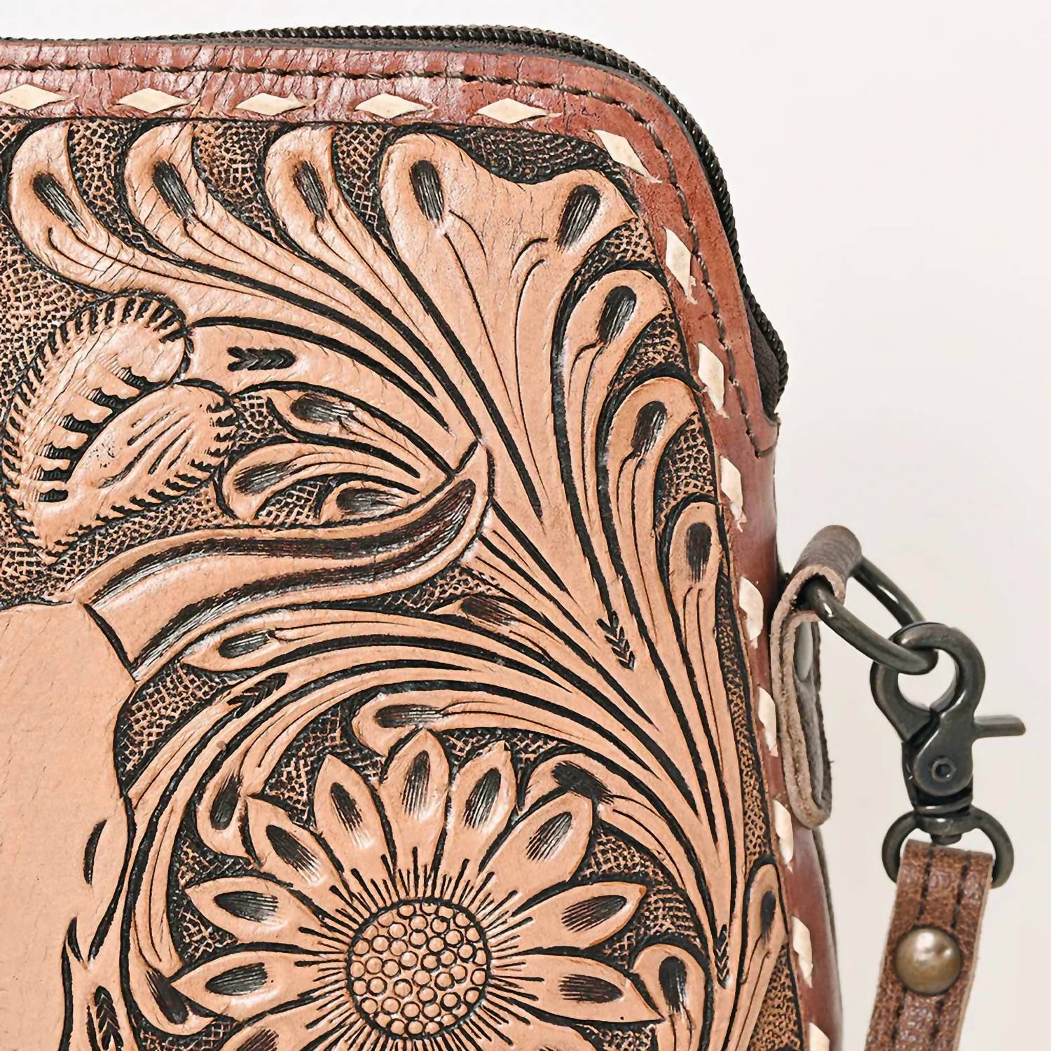 American Darling - Women's Leather Crossbody Bag