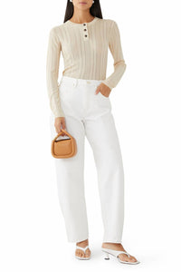 Frame - Laddered Rib Henley