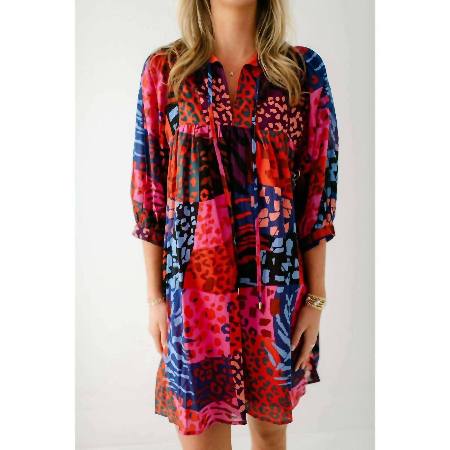 J.Marie - Jade Puff Sleeve Dress