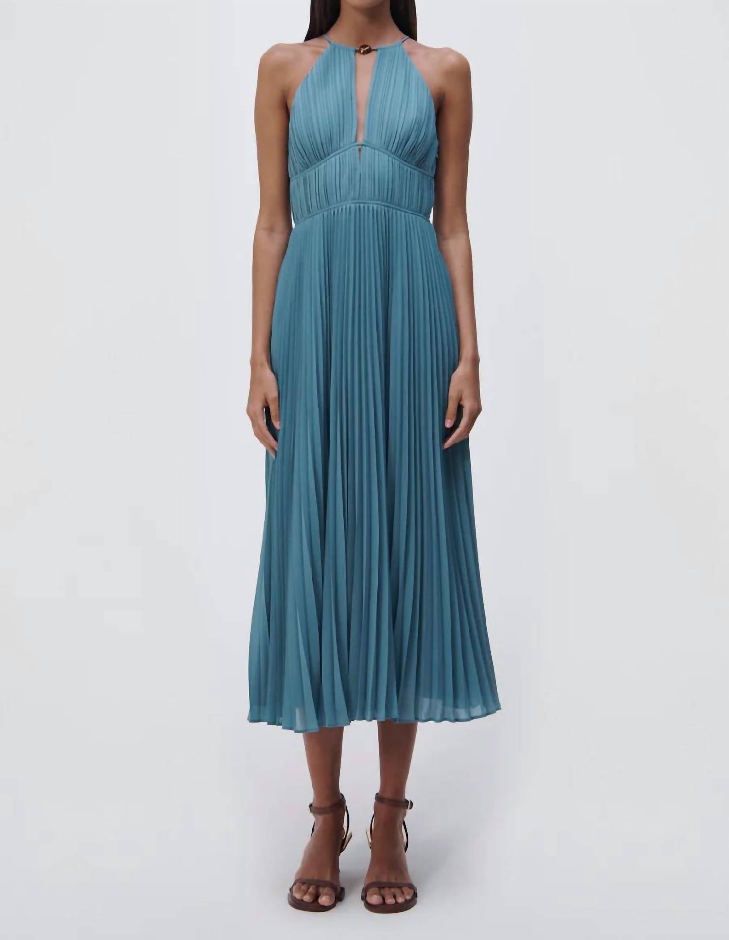 Jonathan Simkhai - Carli Plisse Midi Dress