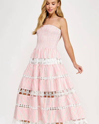 Strut & Bolt - Lena Eyelet Midi Dress