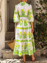 Pink City Prints - Gemma Midi Dress