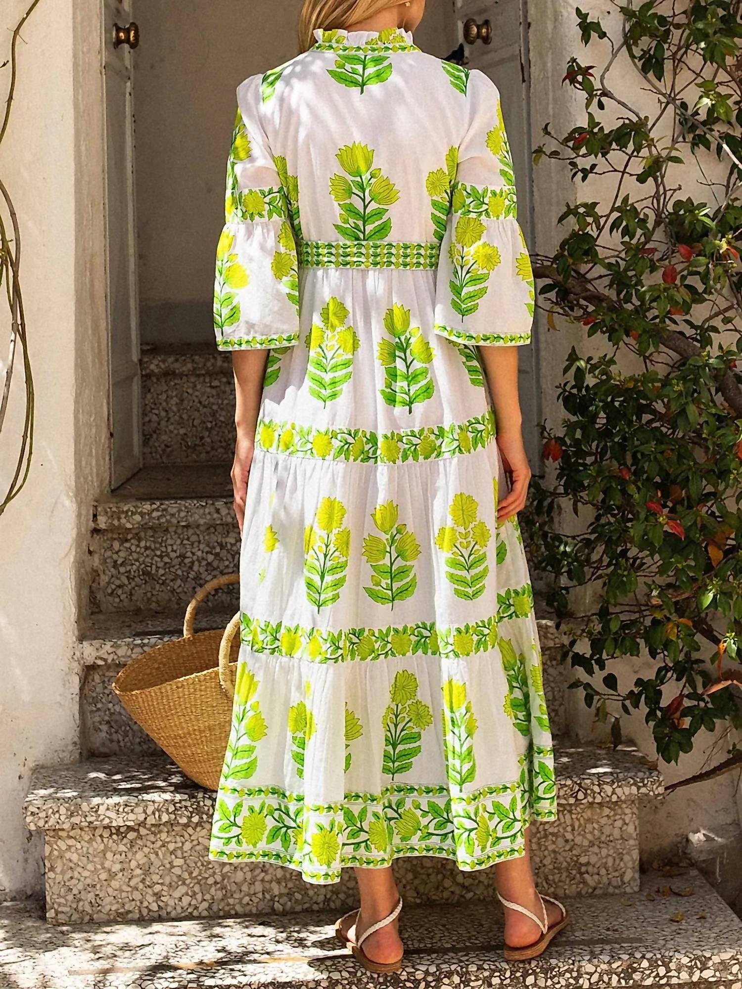 Pink City Prints - Gemma Midi Dress