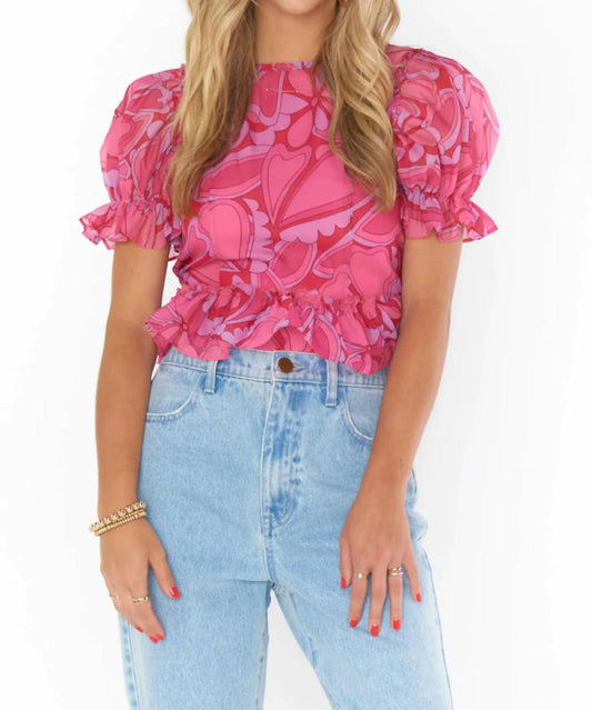 Daiquiri Peplum Top