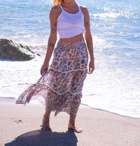 Bell By Alicia Bell - Paris Floral Maxi Skirt