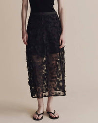 Mijeong Park - Applique Midi Skirt