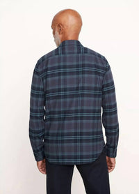 Vince - Men'S - Long Sleeve Sports Shirt Westlight Plaid