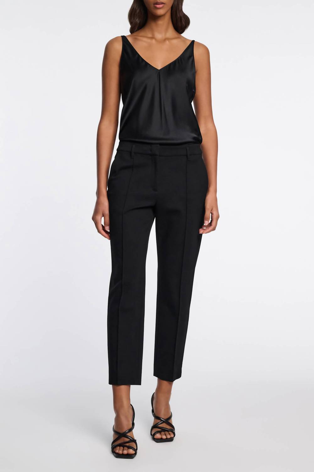 DOROTHEE SCHUMACHER Emotional Essence Pants in pure black - women's pants - alternate view