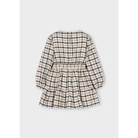 Mayoral - Toasted Almond Plaid Dress